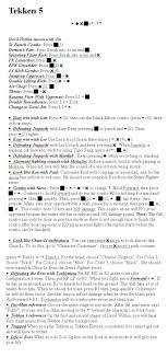 Oct 07, 2021 · how can i download and install with cheat tekken 5 ps2 unlock all character? Playstation 2 Cheat Code Center Tekken 5 Cheat Codes New