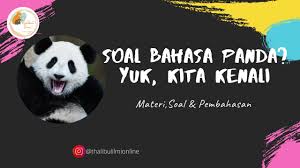 Bahasa Panda Mengenal Soal Viral Di Twitter Youtube
