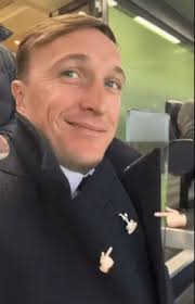 Mark Noble spotted with Tottenham badge as chuckling fan appears to prank  unaware West Ham legend during derby defeat