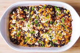 Bake The Chicken Breasts Topped With Corn And Black Beans At 375 F In The Preheated Oven Baked Chicken Mexican Street Food Mexican Food Recipes