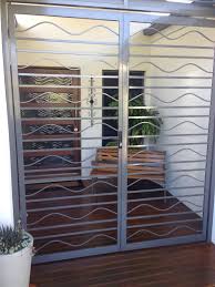 Finished in polished steel and clearcoat. Steel Security Doors Grilles Stylewise Security Glass Home Security Installation S Brisbane