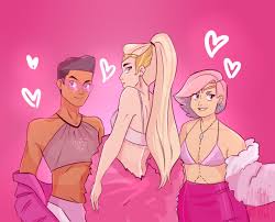 I made this because someone mentioned the rings on my Catradora fanart, so,  best friend squad 7 rings au :) : r/PrincessesOfPower