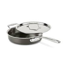 Learn more add to cart All Clad Ltd 3 Qt Covered Saute Pan With Helper Handle Bed Bath Beyond