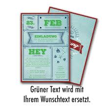 Wenn sie ihren ausländischen ehepartner nach deutschland nachholen möchten, brauchen sie zur beantragung eines visums unter anderem eine formlose einladung. Einladungskarten Zum Geburtstag Im Vintage Ticket Look Grun Einladung Retro 70er