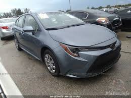The 2020 toyota corolla presents a new take on toyota's economical, inexpensive, reliable small car. Toyota Corolla 2020 Light Blue 1 8l Vin Jtdeprae3lj024288 Free Car History