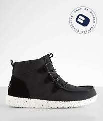 Hey Dude Lea Boot Women S Shoes In Black Buckle