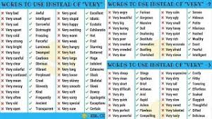 He has a vibrant personality. 100 Words To Use Instead Of Very In English 7esl
