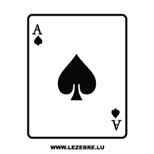 Get ace of spades personalized business cards or make your own from scratch! Ace Of Spades Card Sticker