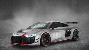 Information about audi r8 with 19 free wallpapers and 1723 other cars desktop backgrounds. Hd Wallpaper Audi R8 Lms Gt4 Sport Car Gray 2017 New York Auto Show Wallpaper Flare