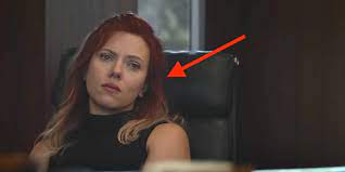 The poster sees the actress rocking long red hair similar to black widow, but her outfit couldn't be much more different. Avengers Endgame Why Black Widow S Hair Could Signal A Time Jump