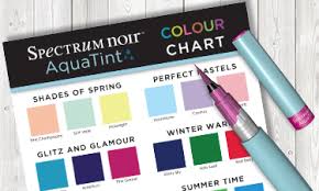 41 Competent Aqua Markers Colour Chart