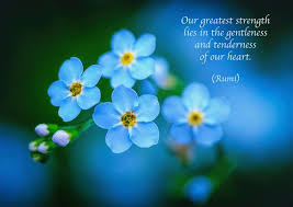 Rumi Quote Inspirational Poetry Greeting Card Blue Etsy In 2020 Flowers Photography Nature Photography Fine Art Prints