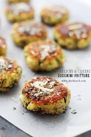 Garlicky Cheesy Quinoa Zucchini Fritters Recipe By Diethood Recipe Easy Zucchini Recipes Recipes Food