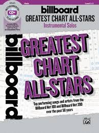 Billboard Greatest Chart All Stars Instrumental Solos For