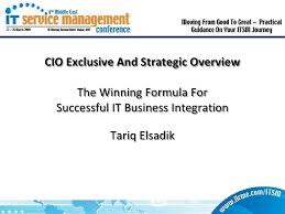 Itsm Conference Dubai Uae 2009 By Tariq Elsadik Via Slideshare Dubai Uae Good To Great Dubai