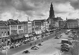 Vismarkt Groningen 1960 Groningen Stad Nederland