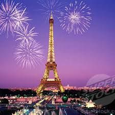The eiffel tower was constructed in 1889 as the entrance to the 1889 world's fair. Eiffel Tower At Night With Fireworks Beautiful Paris France Travel Eiffel Tower At Night Eiffel Tower Tower
