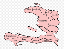 Haiti is a country with a troubled past, and its future still remains uncertain. Haiti Departments Named Blank Political Map Of Haiti Clipart 2650684 Pikpng