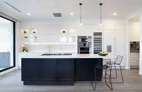 Freedom Shaker Kitchen Black White Hamptonsdecordecks Kitchen Design Luxury Kitchen Design The Block Kitchen