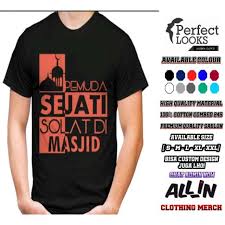 Anda dapat membuat desain untuk 1 buah baju hingga dalam jumlah yang banyak dengan web desain kami. Kaos Dakwah Islami Pria Pemuda Sejati Sholat Di Masjid Desain Masjid Baju Dakwah Pria Super Keren Shopee Indonesia