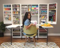 Pin By Dhelma Lucia On Furniture Ideas In 2020 Sewing Room Design Craft Storage Cabinets Diy Wood Projects Furniture