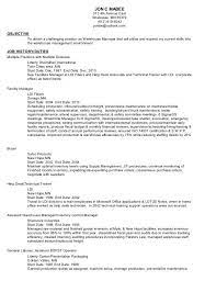 6 Resume Objective For Warehouse Position Sample Resumes Job Resume Resume Objective Resume Objective Examples