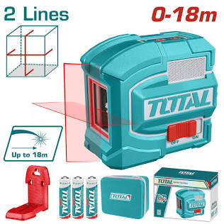 TOTAL TLL156503 Cross-Line Laser Level Kit, AI generated