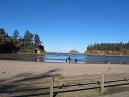 Those who are interested in staying overnight can stay in the campground or rent a yurt. Sunset Bay State Park And Campground Coos Bay Oregon