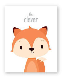 Woodland Nursery Prints Woodland Nursery Decor Be Clever Gender Neutral Nursery Nursery Wall Art Animal Nursery Inspirational Quote 2020 Goruntuler Ile Hayvan Ilustrasyonlari Basili Posterler Aplike Sablonlari