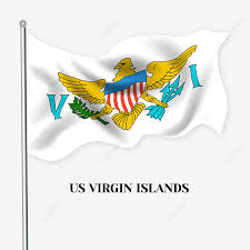 Items portrayed in this file. Cartoon Hand Painted Flag Of U S Virgin Islands United States Virgin Islands U S Virgin Islands Flag Flagpole Png And Vector With Transparent Background For Free Download