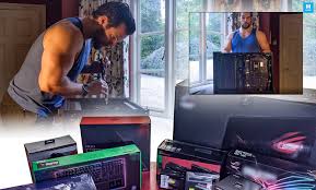 Website of british actor henry cavill. Henry Cavill Builds His Own Goddamn Gaming Computer While Flexing Muscles No Less Entertainment