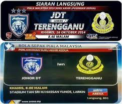 Published on sep 28, 2019. Livestreaming Jdt Vs Terengganu Quarterfinal 16 10 2014 Mynewsports Dot Com