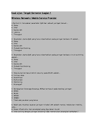 Hal menarik lainnya yaitu, selain format kartu soal ini untuk pilihan ganda anda juga dapat menggunakan khusus untuk uraian sebab sudah kami lampirkan formatnya. Soal Pilgan Materi Bandwidth Jawabanku Id