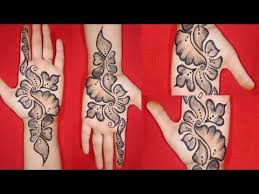 Shaded Arabic Mehndi Design Ll Simple Mehndi Design Ll Mehndi Design Ll म ह द ड ज इन Youtube Mehndi Designs Mehndi Designs 2018 Mehndi Art Designs