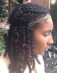 Get this look by putting your hair into big flat twists at night. 20 Beautiful Twisted Hairstyles With Natural Hair 2021 Hairstyles Weekly