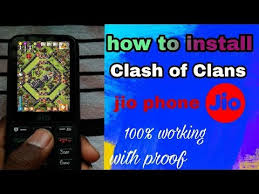 How To Download And Install Clash Of Clans In Jio Phone Hindi Gamer Kiranmoy Youtube