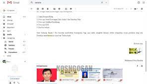 Meskipun surat lamaran kerja dan cv sudah anda sisipkan sebagai file attachment, atas permintaan perusahaan penyedia lowongan kerja, anda tetap harus mengisi badan email dengan beberapa kalimat. Contoh Body Email Dan Subjek Email Lamaran Kerja Online Yang Baik Kosngosan