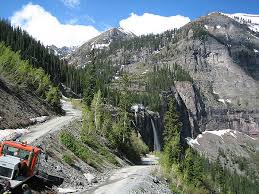 Address, bridal veil hike reviews: Telluride 2006 Bridal Veil Falls Road View