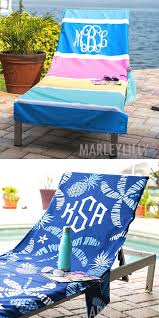 Monogrammed Lounge Beach Chair Cover In 2020 Monogram Chair Monogrammed Beach Towels Beach Monogram
