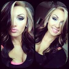 Top suggestions for dark blonde hair with bangs. Dark Hair With Blonde Bangs Sorry For All The Hair Pins It S Almost That Time Again D Burgundy Hair Dark Hair Brown Blonde Hair