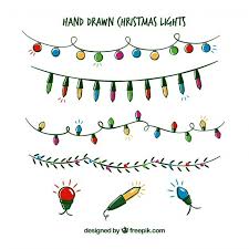 Download Collection Of Hand Drawn Christmas Lights For Free Bullet Journal Christmas Hand Drawn Christmas Cards Christmas Card Art