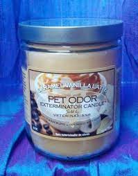 Shop for pet odor eliminating candles online at target. Pet Odor Exterminator Caramel Vanilla Latte Deodorizing Candle 13 Oz Jar Http Www Thepuppy Org Pet Odor Exterminator Dog Smells Pet Odor Candles Pet Odors