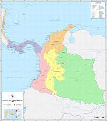 Estados unidos de colombia, república de nueva granada, confederación granadina y finalmente el actual república de colombia. Fichier Colombia 1824 Svg Wikipedia