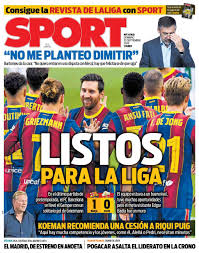 The match has a scheduled start time of 1:00 am ist (indian standard time) and would be played at the camp nou stadium. Today S Spanish Papers Barcelona Win The Joan Gamper Trophy And Real Madrid Prepare For La Liga Kick Off Football Espana