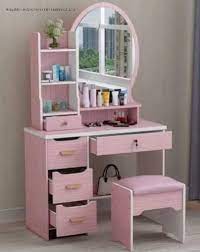 A large tabletop provides space for cosmetics and beauty supplies and glossy finish is easy to clean. China Vanity Mirror Dressing Table Bedroom Dresser Cabinet Drawer China Dressing Table Makeup Furniture