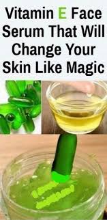 Vitamin E Facial Serum That Will Change Your Skin Like Magic Future Lovely Pins Yuz Maskeleri Maskeler Ve Saglik