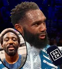 Jaron "Boots" Ennis calls out Terence Crawford. Ennis said: “Let's make it  happen, I want the big names, Terence Crawford, anybody else in that weight  let's get it, let's make it happen.”