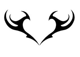 Simple Heart Shaped Tribal Tattoo Design Tribal Heart Tattoos Tribal Heart Heart Tattoo Designs