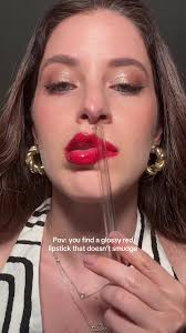 Red Lipstick No Smudge