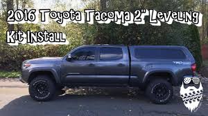 This video will show you how to install a lift kit / leveling kit for a toyota tacoma 6 lug 2wd or 4x4. 2016 Toyota Tacoma Supreme Suspensions 2 Leveling Kit Install Youtube